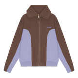 BRIXTON UNISEX SWEATSHIRT - BROWN/LAVENDER