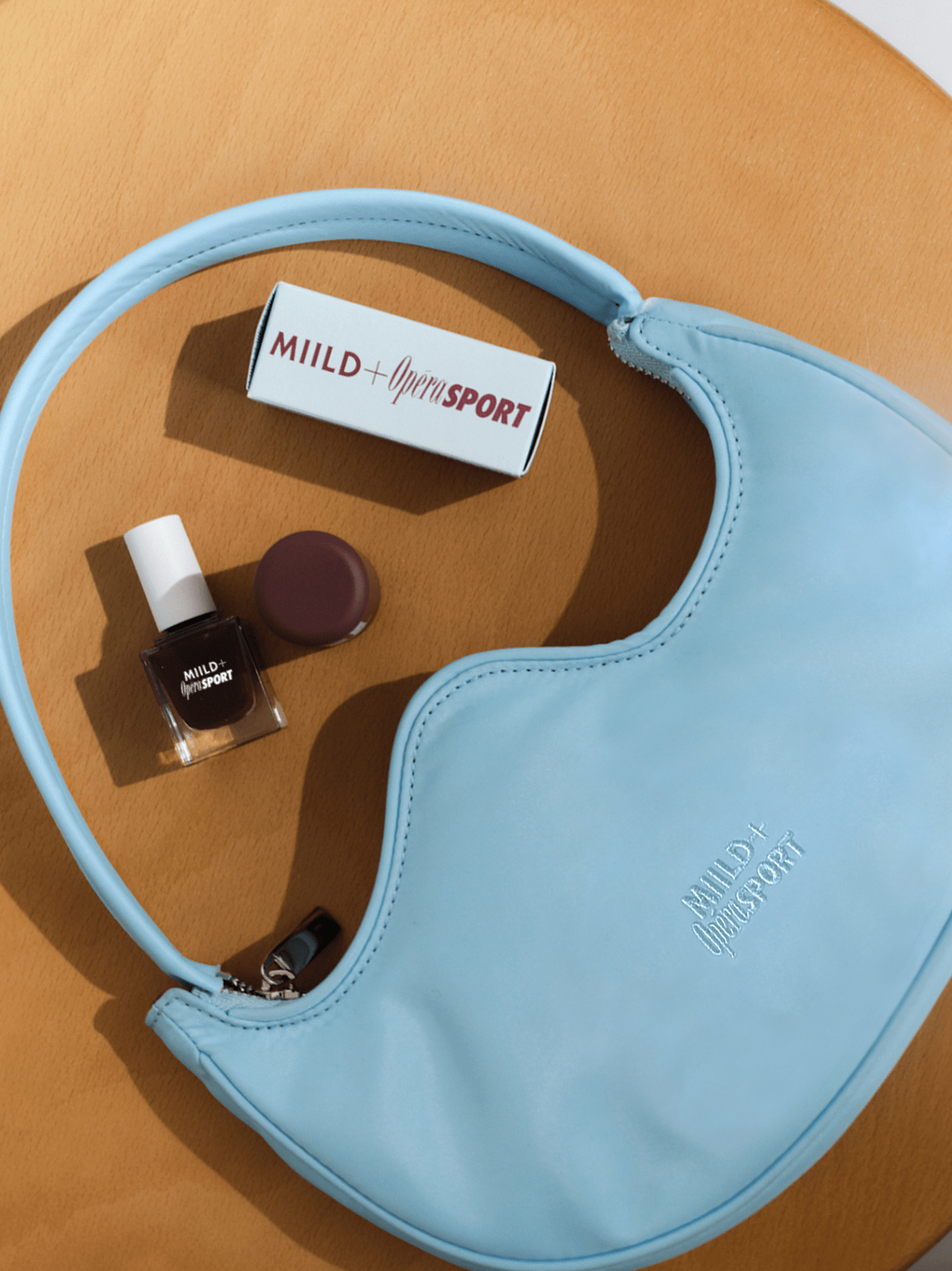 OpéraSPORT - Miild Power Nail Polish - Deep Fig