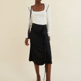 AGATHE SKIRT - BLACK