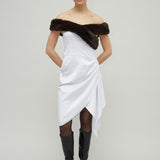 ALLEGRA DRESS - WHITE