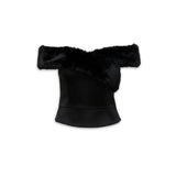 ALLEGRA TOP - BLACK