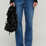 AMI STRAIGHT JEANS - BLUE