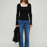 AMI STRAIGHT JEANS - BLUE