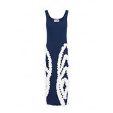 ALANA SEAMLESS DRESS - NAVY
