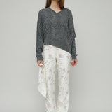 BELLE KNIT SWEATER - GREY