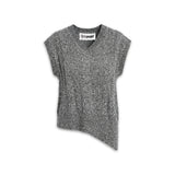 BELLE KNIT VEST - GREY