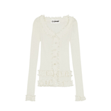 CAROLINE SEAMLESS CARDIGAN - PRISTINE