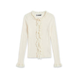 CECILIA SEAMLESS CARDIGAN - PRISTINE