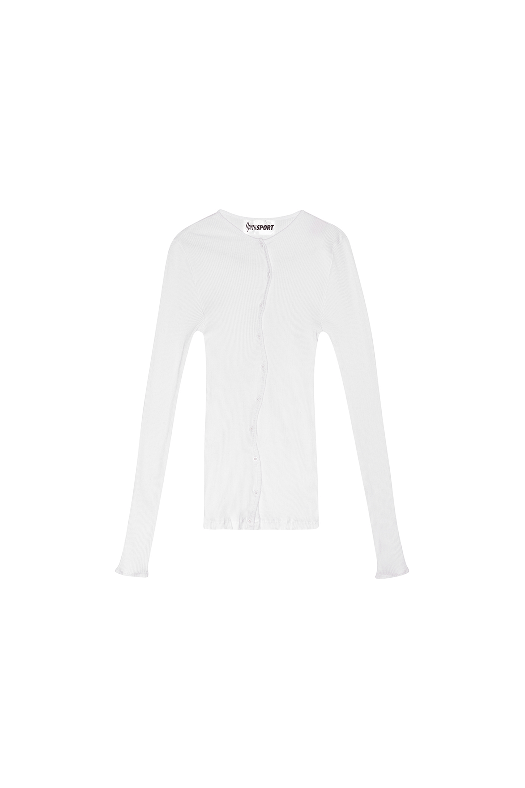 OpéraSPORT - Claire Seamless Cardigan, White