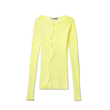 CLAIRE SEAMLESS TOP - ELFIN YELLOW