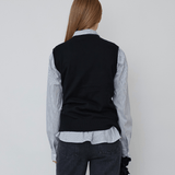 DANIEL UNISEX VEST - BLACK