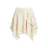 DONATELLA SHORT SKIRT - PRISTINE