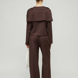 ELEONORA BLAZER - BROWN