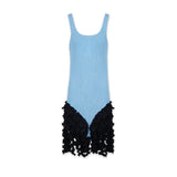 ELISA SEAMLESS DRESS - BLUE