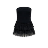 ELOISA SEAMLESS TOP - BLACK