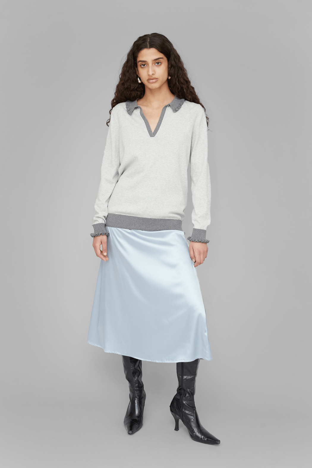 OpéraSPORT, ESME SWEATER, Grey