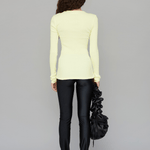 OpéraSPORT, CLAIRE SEAMLESS TOP, Elfin Yellow