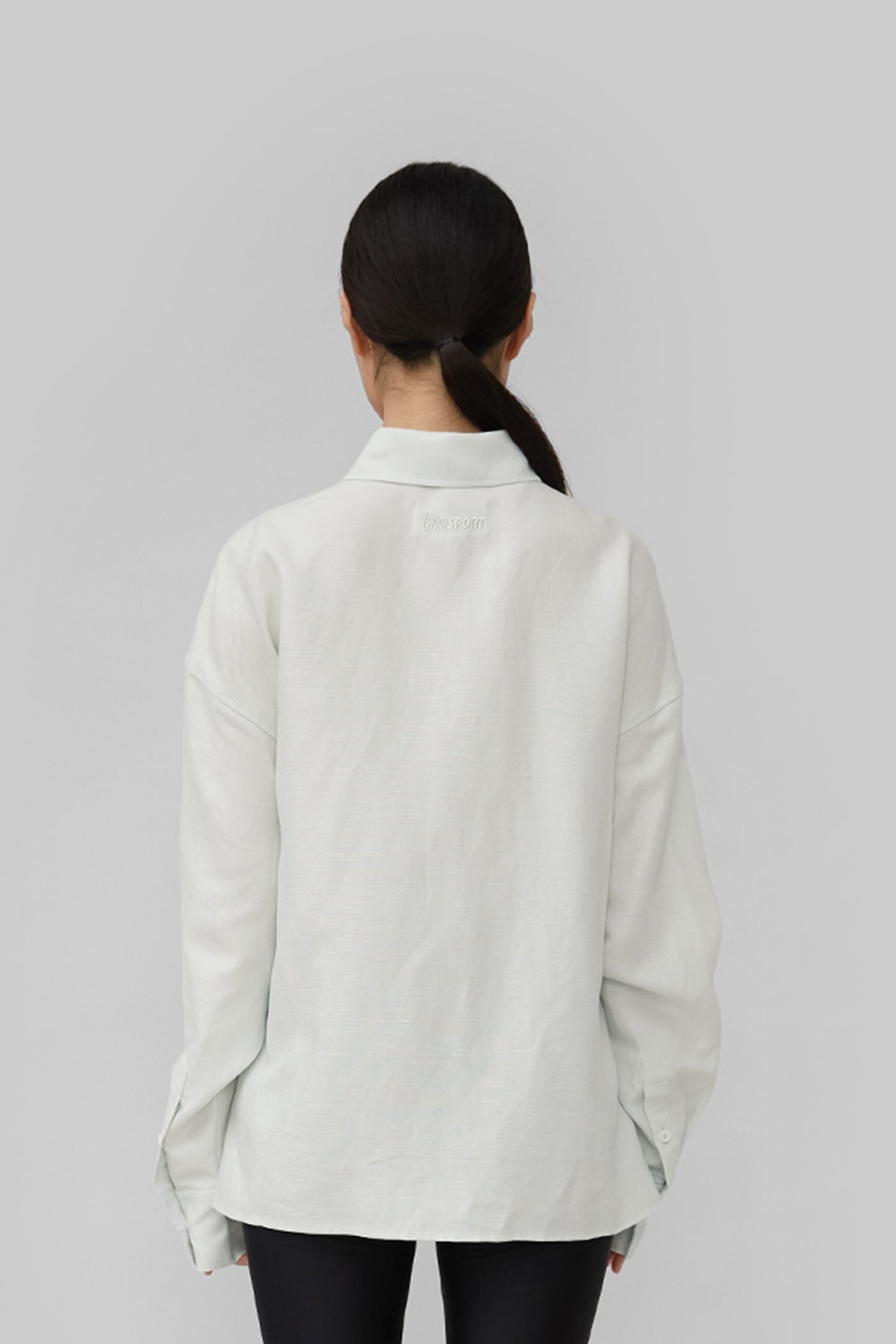 FIROELLA WRAP SHIRT - BIT OF BLUE