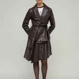 MAFALDA JACKET - BROWN