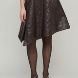 MAFALDA SKIRT - BROWN