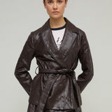 MAFALDA JACKET - BROWN