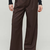 NORA TROUSERS - BROWN