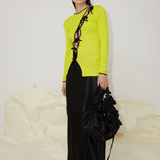 CELÈSTINE SKIRT LONG - BLACK