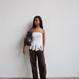 MAUD PANTS - BROWN