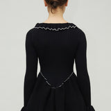 RENATA KNIT SWEATER - BLACK