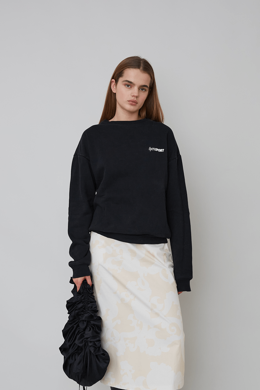 ROLANDO UNISEX SWEATSHIRT - BLACK