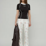STELLA T-SHIRT - BROWN