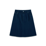VERA DENIM SKIRT - BLUE