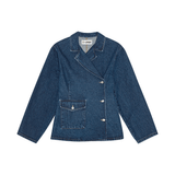 OpéraSPORT - Victoria Denim Blazer, Blue Denim