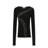 GISÈLE SEAMLESS TOP - BLACK