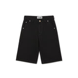 MIKA DENIM SHORTS - BLACK