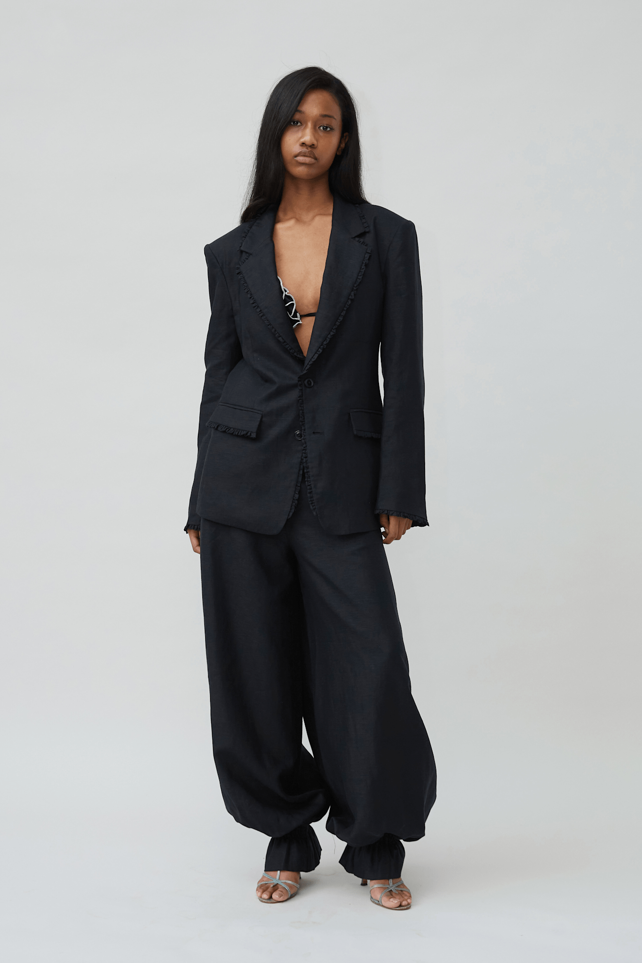 GIA TROUSERS - BLACK