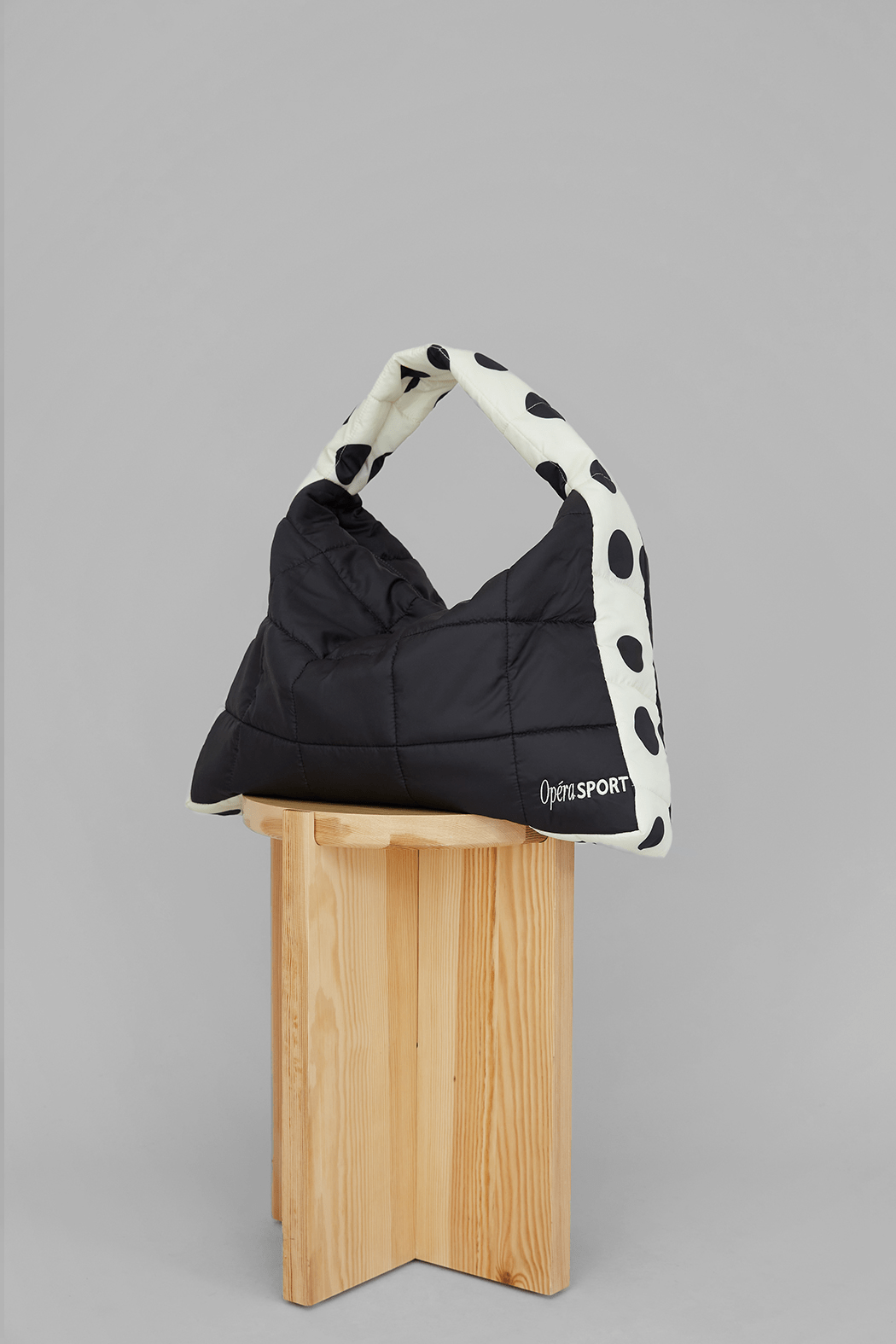 OpéraSPORT, JEROME UNISEX BAG, Black & Dots Print