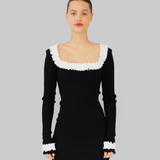 ROSIE SEAMLESS DRESS - BLACK