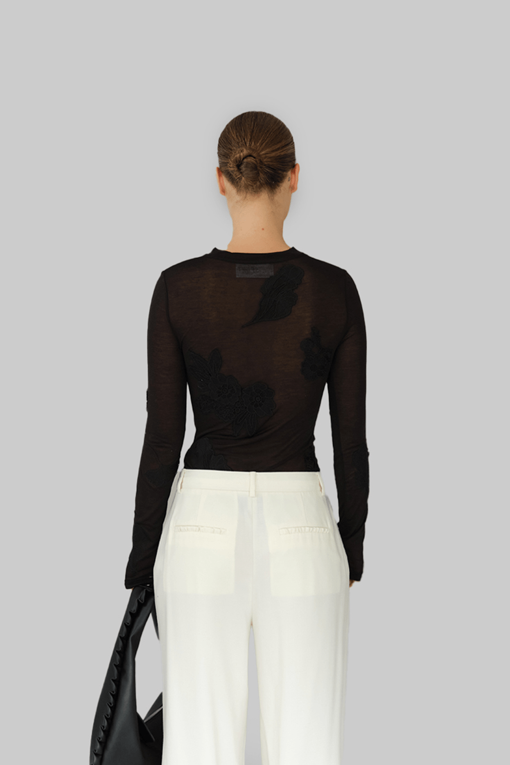 ZIVA TOP - BLACK