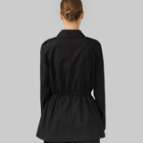 MAUD CARGO JACKET - BLACK