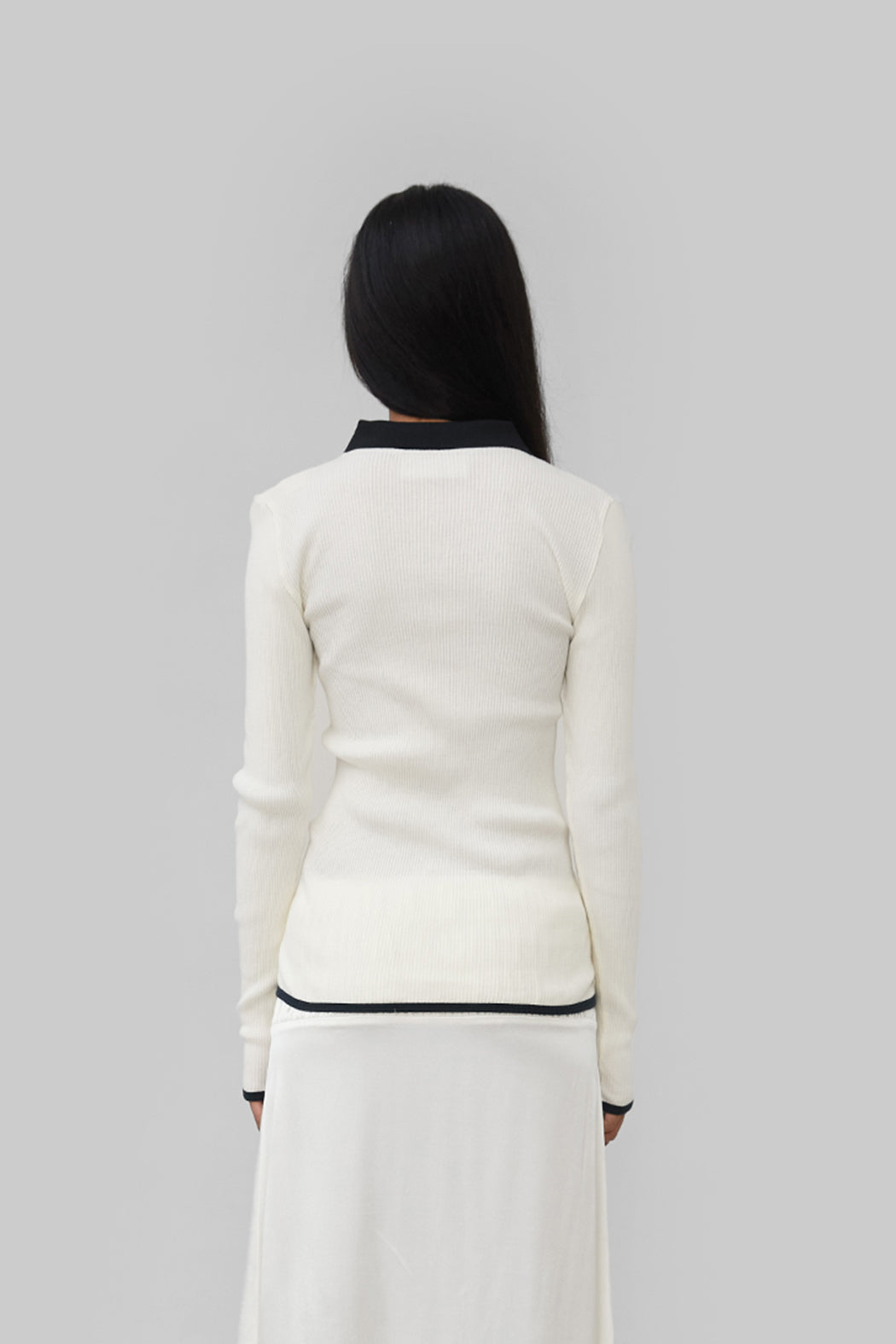 LAURA SEAMLESS SHIRT - PRISTINE