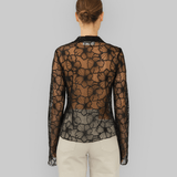 FLORA SHIRT - BLACK