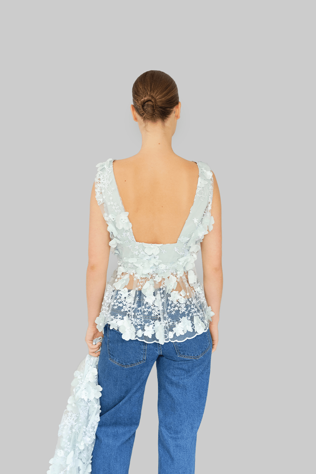 NAYA TOP - BABY BLUE