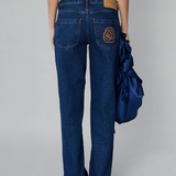 OpéraSPORT -  Rose Straight Denim pants, Medium Blue