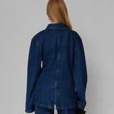 OpéraSPORT - Victoria Denim Blazer, Blue Denim