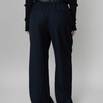 OpéraSPORT - Helena Trouser, navy striped