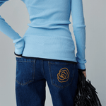 OpéraSPORT - Laura Seamless Shirt, Sky Blue