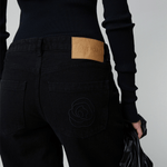 OpéraSPORT - Rose Straight Denim - Black