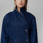 OpéraSPORT - Victoria Denim Blazer, Blue Denim