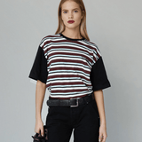 OpéraSPORT -  Claude T-shirt, Striped